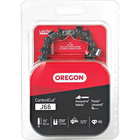 Oregon Cutting Oregon ControlCut 16 In. Chainsaw Chain J66
